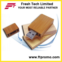 Eco-Friendly Wood/Bamboo USB Flash Drive with Logo (D801)